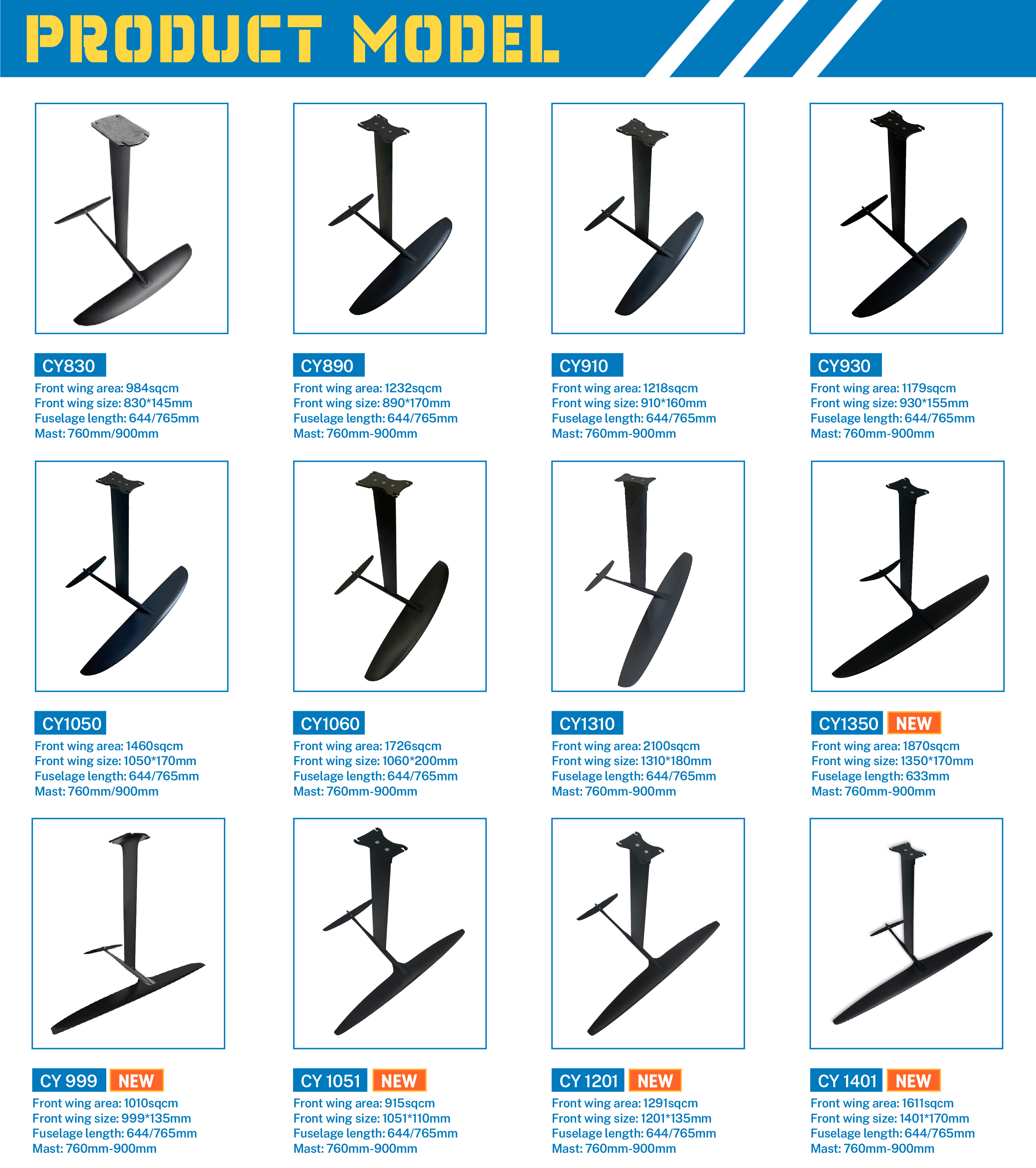 Carbon Fiber Hydrofoil gallery 7