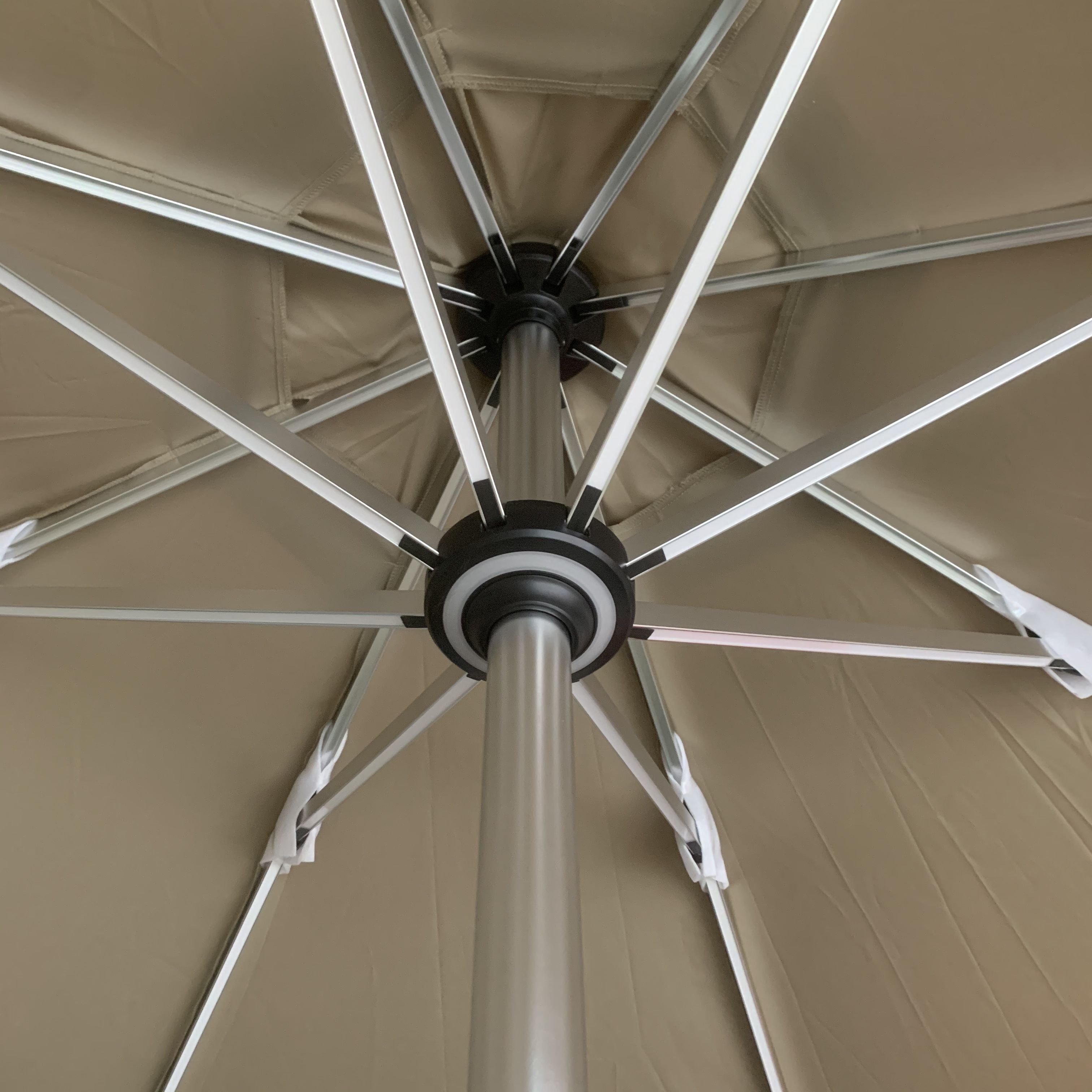 Umbrella with Solor Energy LED Light